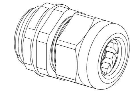 Commscope FL1-ACC001 | FITTING COMPRESSION FOR