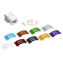 Commscope M61H-003 ICON M61 Computer/mpse/data Information Outlet Icon Insert, Black