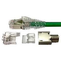 Commscope MP-6S-B-5 Cat6 Mod Plug Shielded, 8-pos, Cable Range 5.1-6.0mm 500/pk