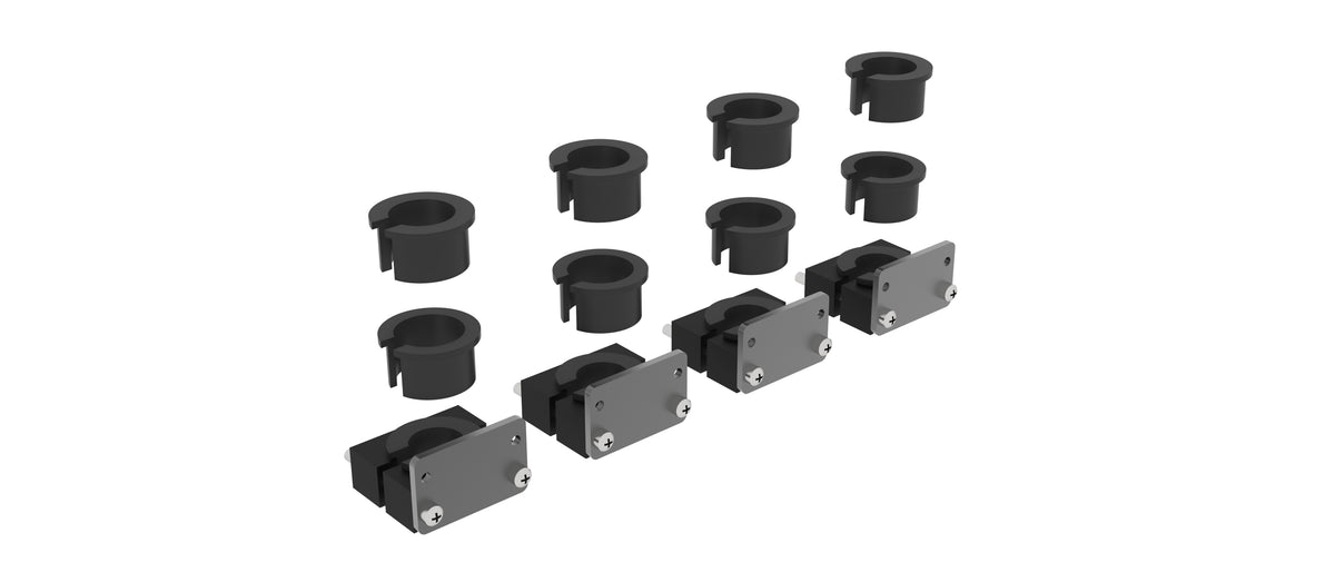 Commscope NG4-ACCCLMPEXP2 | NG4access Cable Clamp Kit, for securing 4 OSP or IFC cables at the top of the frame