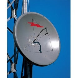 Commscope PAR10-59W-P7A | 3.0 M 10 Ft Parabolic Unshielded Antenna For Relocation-Category A, Single-Polarized, 5.925-7.125 Ghz, Cpr137G, Gray Antenna, With Flash, Standard Pack - One-Piece Reflector
