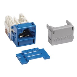 Commscope Systimax Solutions 760250047 | Gs X10D Mgs600 Modular Jack Cat6A Utp Blu, Eco 24Pkg Bulk Eco Mgs600-318-Bulk