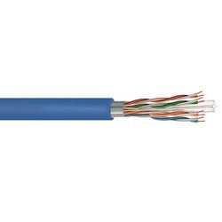 CommScope UN874043904/10 | Cs34P Category 6 F/Utp Cable, Plenum, Blue Jacket, 4 Pair Count, 1000 Ft (305 M) Length, Reel