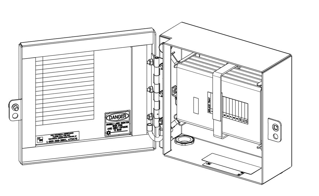 Commscope WSC-SH024810 | 48-F ENCLOSURE WALL MOUNT