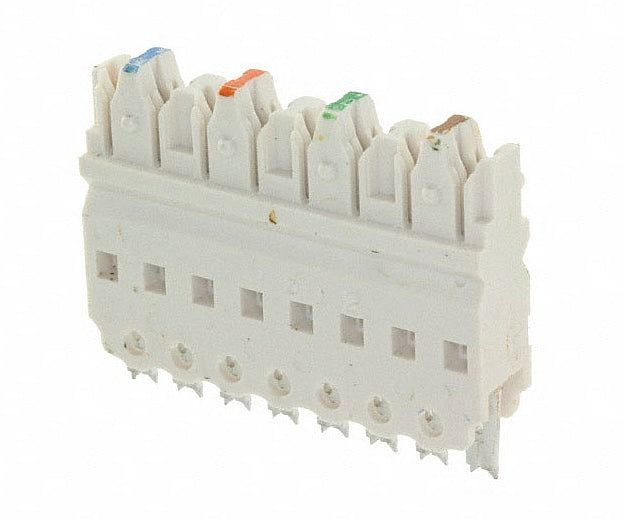 Commscope 558401-1 | 110Connect XC System Connector Block, 4-pair, PCB, 110 punchdown, white