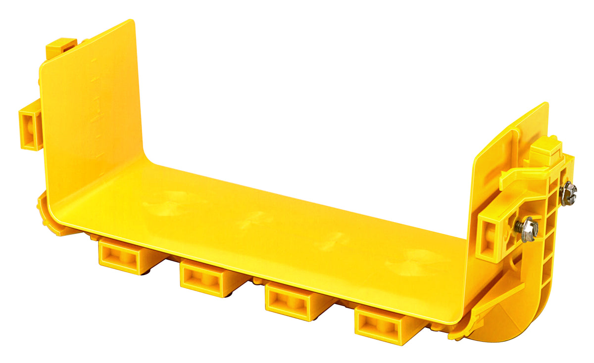 Commscope FGS-JUNC-F | FiberGuide Non-Toolless Junction Kit, 2x12in, Yellow