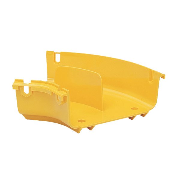 Commscope FGS-MH4E-G | FiberGuide 45° Horizontal Elbow, 2x6in, Yellow