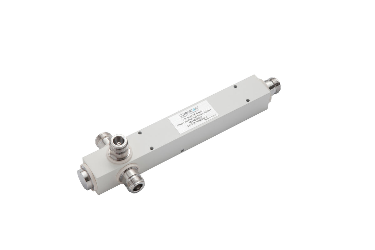 Commscope S-3-UW-H-NI6 | Ultra Wideband Three-way Low PIM Reactive High Power Splitter, 555–6000 MHz