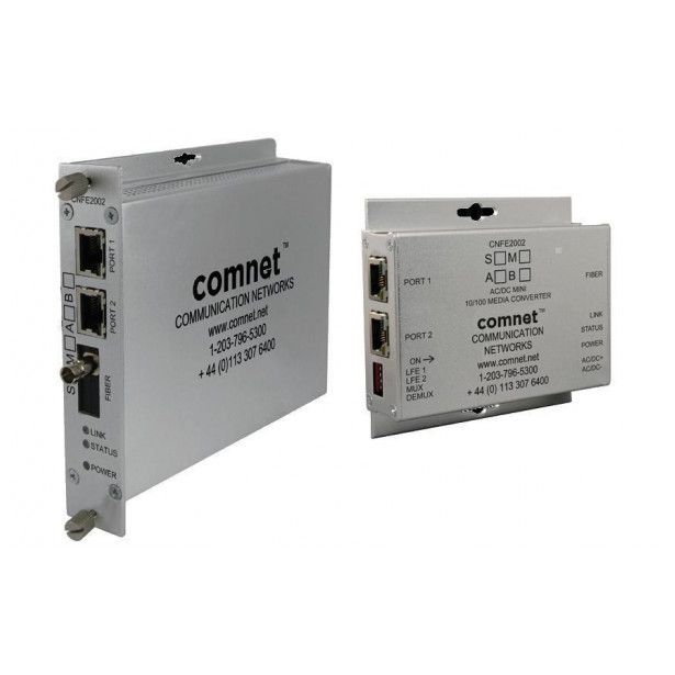 Comnet CNFE2003S2POEHO/M | Mini PoE 10/100 Mbps Media Converter