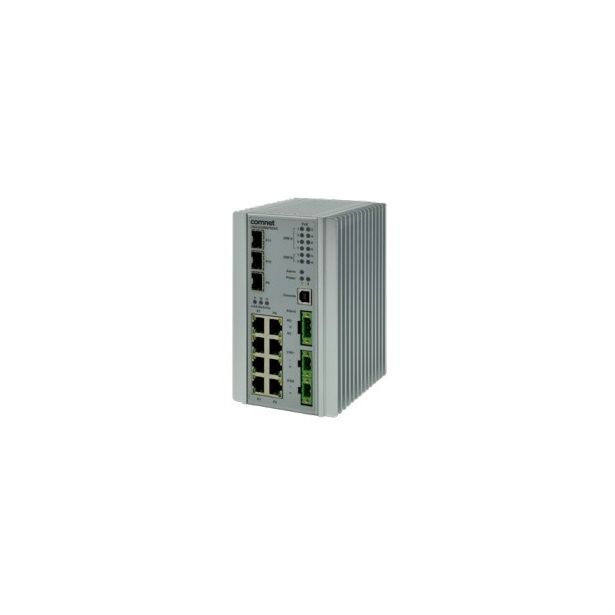 Comnet CNGE3FE8MSPOEK | Industrially Hardened 11 Port Managed Ethernet Switch Kit