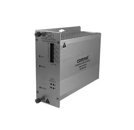 Comnet FVR1014M1 | Digitally Encoded Video Receiver + 4 Bi-directional Data Channels, Multomode, 1 Fiber