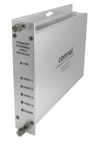 Comnet FVT40SFP | 4-channel Digitally Encoded Video Transmitter