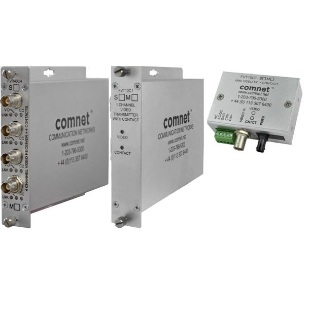 Comnet FVR10C1M1/M | 1-Channel ComFit Video/Contact Receiver Mini