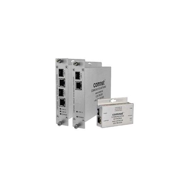 Comnet CNFE2MCAC/M | Small Size 10/100Mbps Ethernet Media Converter with AC Power
