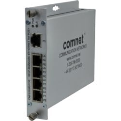 Comnet CNFE5SMSPOE | 10/100TX 5TX Ethernet Self-Managed Switch with PoE