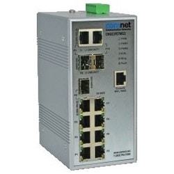 Comnet CNGE3FE7MS3 | Environmentally Hardened Managed Ethernet Switch with (7) 10/100TX + (3) Configurable 10/100/1000TX/100/1000FX Ports