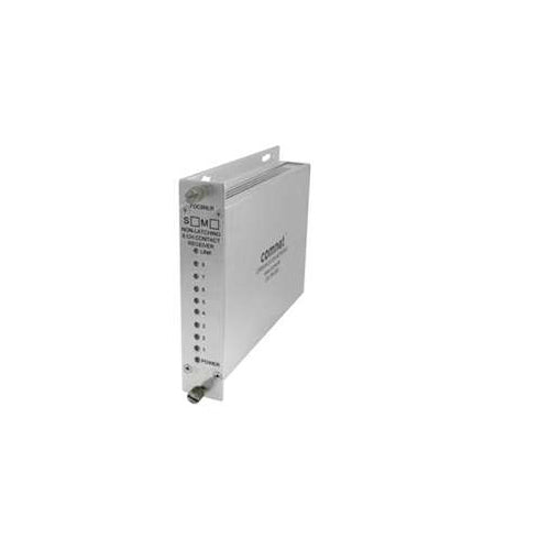 Comnet FDC8NLRS1 | 8-Channel Contact Closure Non-Latching Receiver, Single Mode, 1 Fiber Required, 1 Rack Slot