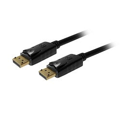 Comprehensive Connectivity DP4K-6ST | Standard Series DisplayPort 1.2a HBR2 Male to Male 4K Cable, 6ft