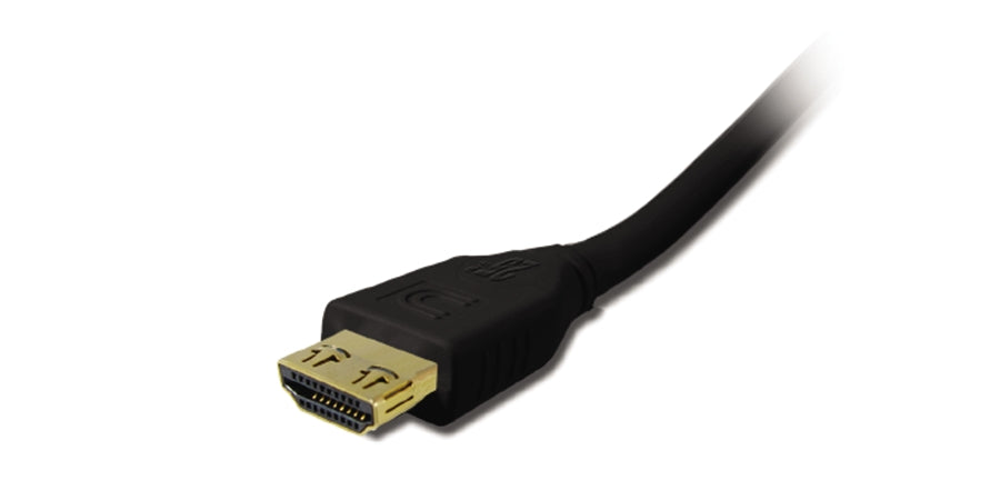 Comprehensive Connectivity MHD-MHD-3PROBLK | HDMI Cable, HDMI to HDMI, Jet Black, Diameter 6mm, 30 AWG, Tinned Copper, PVC