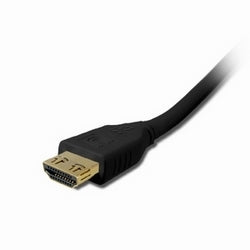 Comprehensive Connectivity MHD-MHD-9PROBLK | MicroFlex Pro AV/IT HDMI Cable with ProGrip, Jet Black, 9ft