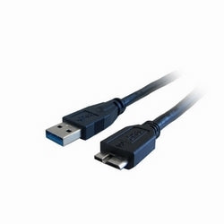 Comprehensive Connectivity USB3-A-MCB-10ST | USB 3.0 A Male to Micro B Male Cable, 10ft
