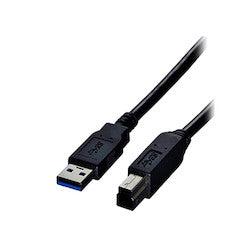 Comprehensive Connectivity USB3-AB-15ST | USB 3.0 A Male to B Male Cable, 15ft