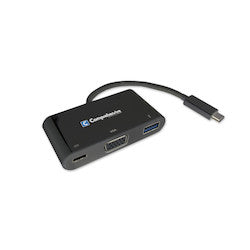 Comprehensive Connectivity USB3C-VGAUSB3PD | USB-C to VGA + USB 3.0 + PD Adapter