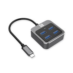 Comprehensive Connectivity VHUB-10G-USBCA | VersaHub SuperSpeed 10Gbps 4-Port USB Hub