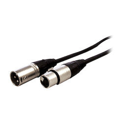 Comprehensive Connectivity XLRP-XLRJ-3ST | XLR Male Plug to XLR Female Jack Audio Cable, 3ft