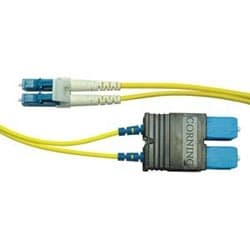 Compulink LCCSCCD3-UPSM | 2-Fiber Jumper 10Ft / 3M Single-Mode Lc To Sc Ceramic Tip Ultra Polish Os2
