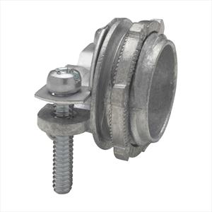 Cooper Crouse-hinds 2631 | Cable Connector, Die-Cast Zinc, 3/4 in., 0.3 in., 3/4 in., Non-Insulated, 90 deg.