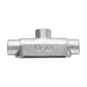 Cooper Crouse-hinds TB125M | Conduit Body, Form 5, LB, Malleable Iron, Trade Size 1-1/4 in.