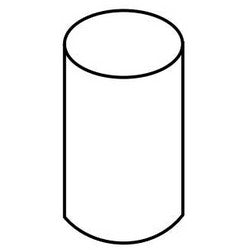 Corbin Russwin 553F50-2-.172 | Cylinder Conventional Spool Top Pin, 0.172" Length, 100 Pins/Vial