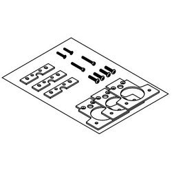 Corbin Russwin 557F93-8 622 | Pushpad Exit Device Shim Kit, Flat Black Coated, for ED8200A Exit Device