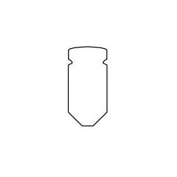 Corbin Russwin 695F247139 | Cylinder Pyramid High Security Bottom Pin, 0.139" Length, Stainless Steel, 100 Pins/Vial