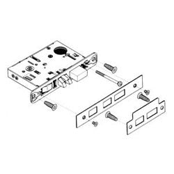 Corbin Russwin ML2048-KK-626-RH | Mortise Door Lockset, Right Hand, Knob x Knob, ANSI F08/F10, Satin Chrome Plated with Deadbolt, for Entrance/Apartment