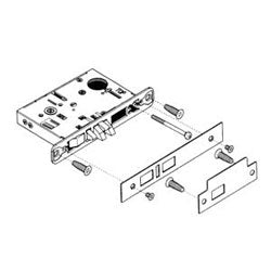Corbin Russwin ML2051-LWA-612-RH-LC | ML2051 Office Lever Lock, Lustra Lever, Satin Bronze, Less Cylinder, RH