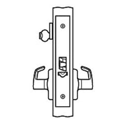Corbin Russwin ML20906-LL-626-RH-SEC | Mortise Door Lockset, Electric, Fail Secure, Right Hand, Lever x Lever, 12/24 Volt DC, Satin Chrome Plated