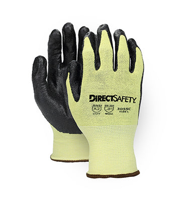 Cordova Safety Products 3055CXS | Cor-Touch KV4 Nitrile Coated Cut-Resistant Gloves X-Small