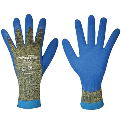 Cordova Safety Products 3736M | Power-Cor Max Coated Gloves Kevlar/Stainless Steel/Cotton, A4, Medium