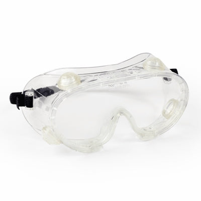 Cordova Safety Products 59164/GI10 | Direct Safety K-20 Safety Goggle Clear Frame, Clear Uncoated Lens