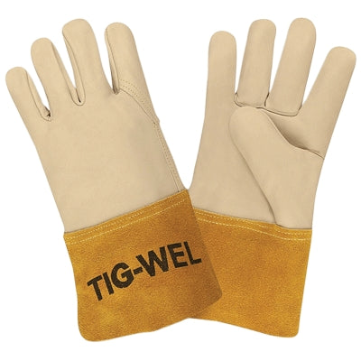 Cordova Safety Products 8130L | Cowhide Mig Tig Leather Gloves 4" Gauntlet Cuff, Large