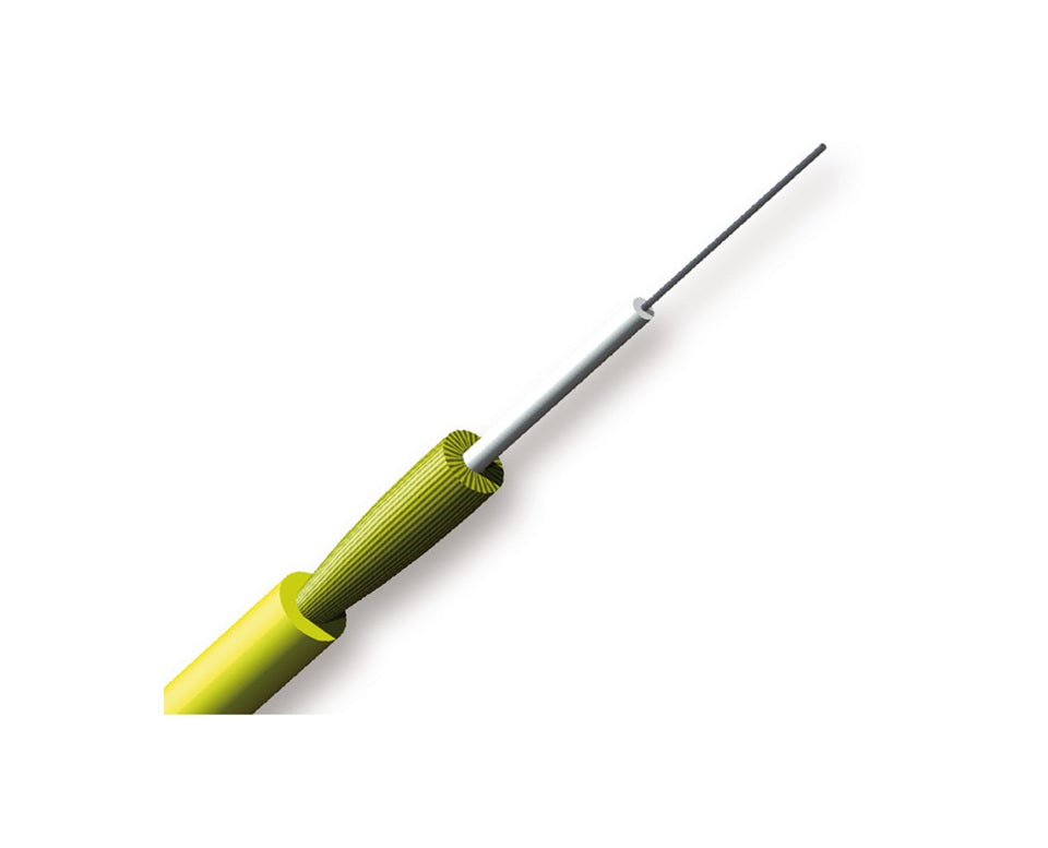 Corning 001U21-31131-29 | ClearCurve Compact Drop, Indoor, Tight-Buffered Cable, Riser 1 F, Single-mode