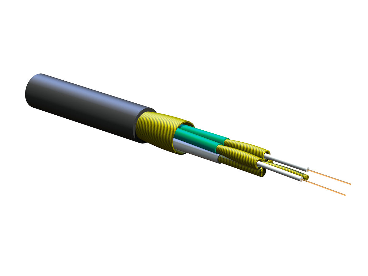 Corning 002T6F-31391-29 | FREEDM Fan-Out Tight-Buffered Cable, Riser 2 F, 50 µm multimode, extended 10G distance (OM4)