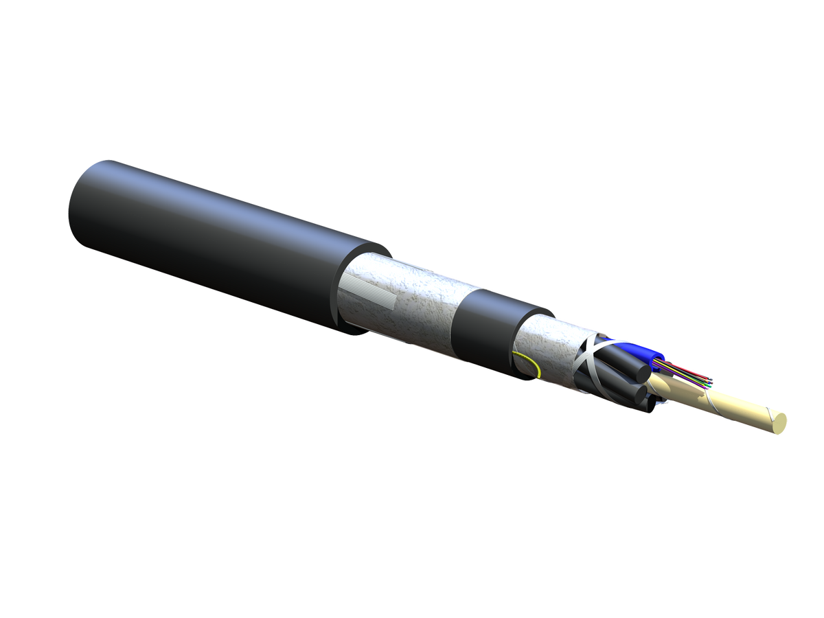 Corning 012EUE-T4101D20 | ALTOS Loose Tube, Gel-Free, Double-Jacket Cable