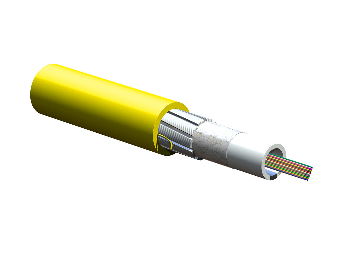 Corning 024ECZ-14101-20 | LSZH Ribbon Gel-Filled Cable 24 F, Single-mode (OS2)