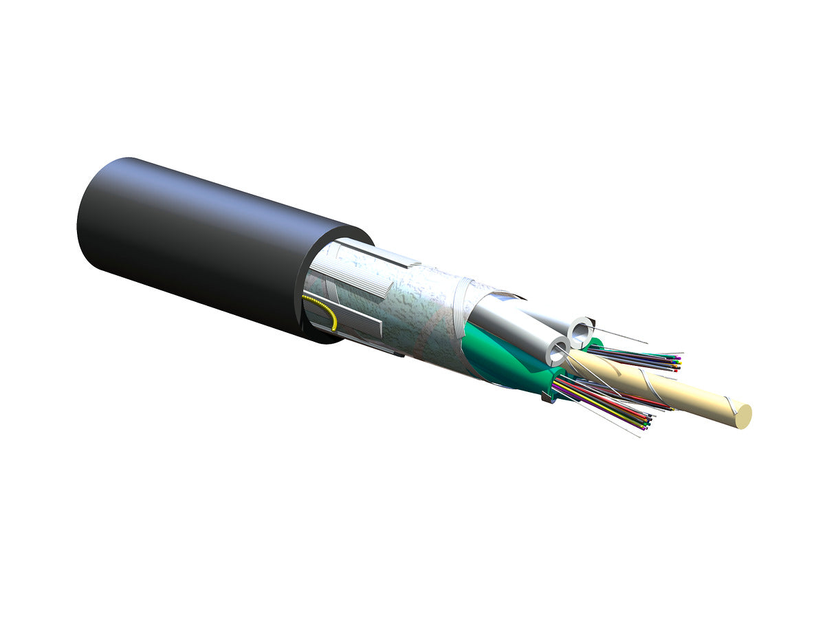 Corning 036TWP-T4190D20 | FREEDM Loose Tube, Gel-Free Cable, Plenum 36 F, 50 µm Multimode (OM4)