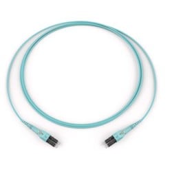 Corning 050502Q5120003M | Standard Lc Duplex Mm / Standard Lc Duplex Mm, Om4 50Um, 2F, Zipcord Riser, Standard Aqua Jacket 3 Meters