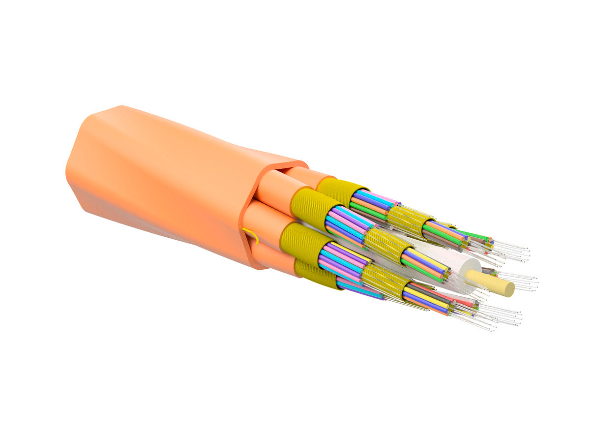 Corning 144K88-Y3130-29 | MIC Unitized Tight-Buffered Cable, Plenum 144 F, 62.5 µm multimode (OM1)