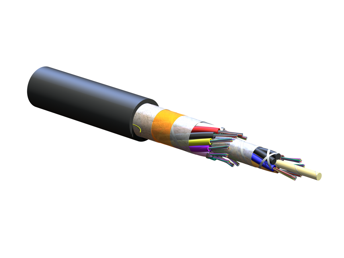 Corning 192EUF-T4101D20 | FREEDM Loose Tube, Gel-Free Cable, Riser